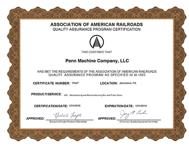 AAR Certification PMJP