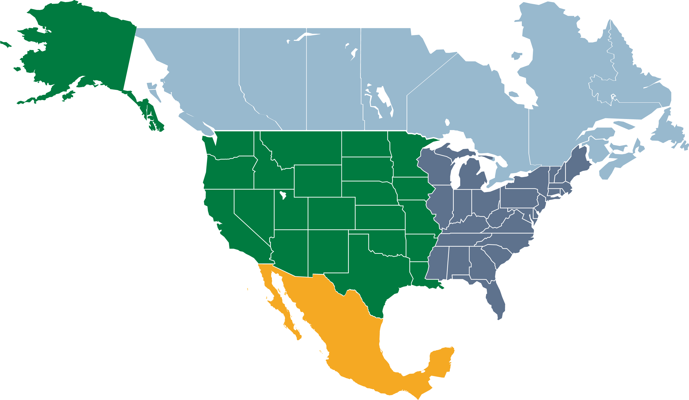 Map of Penn Machine's Regions